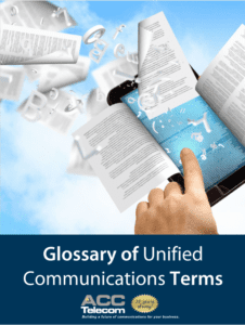 glossary of Unified Communications terms for cloud pbx