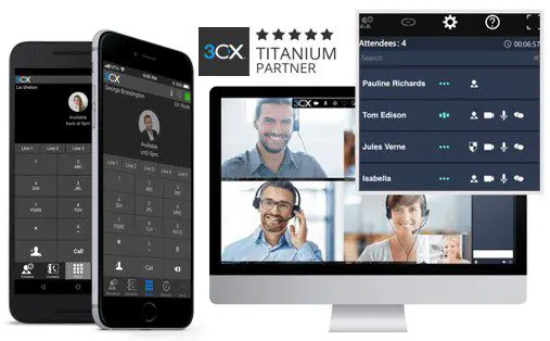 3CX mobile apps and 3CX WebMeeting