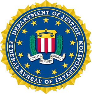 FBI government seal badge