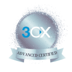 3CX Top 5 Partner Award badge